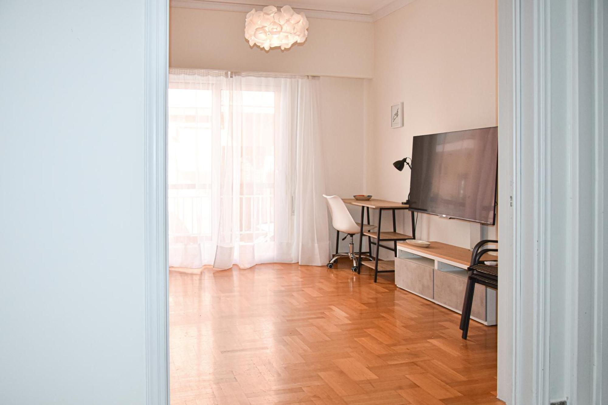 Spacious Modern Apartment In Pagkrati Atény Exteriér fotografie